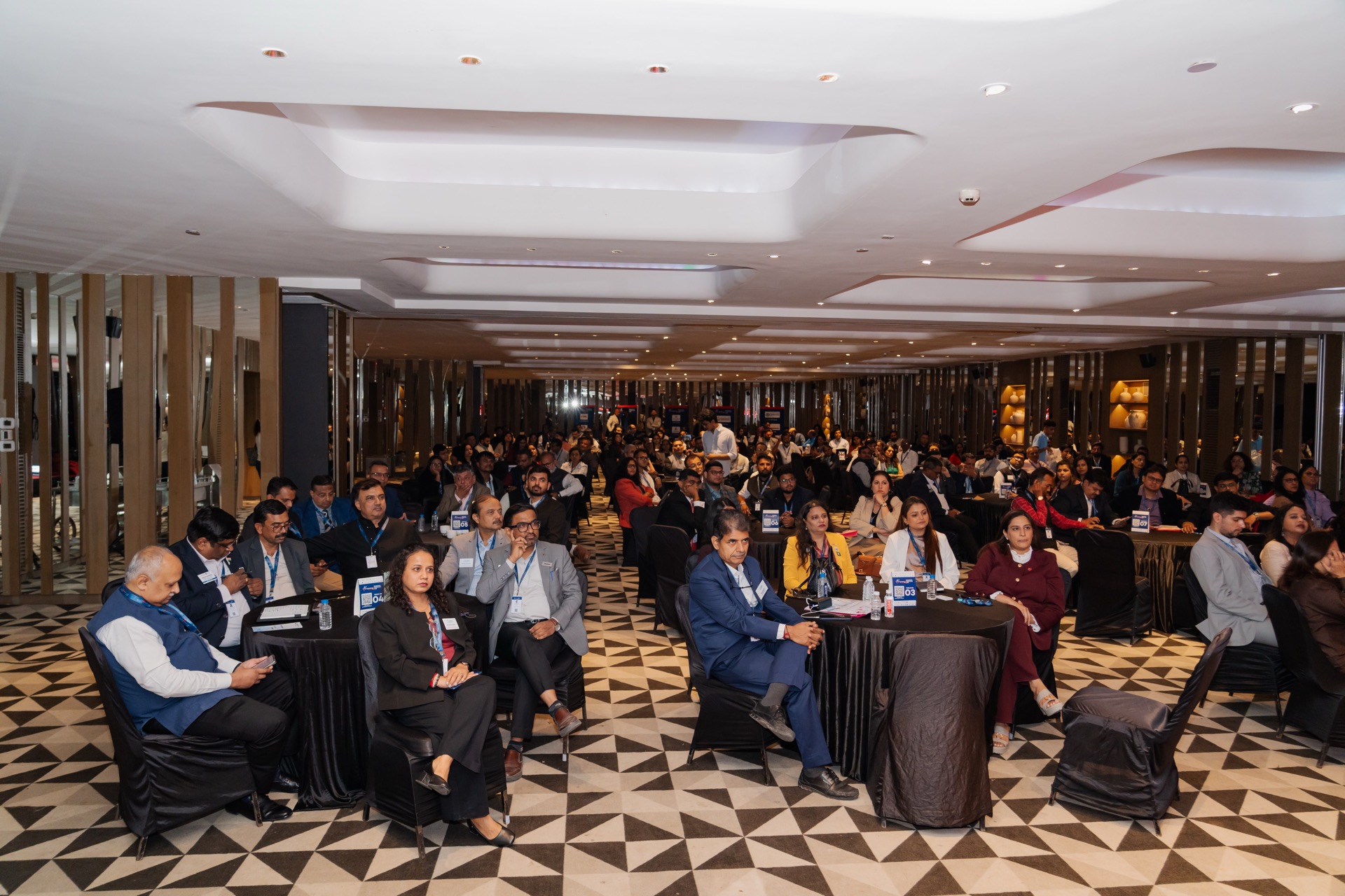 Packed conference hall at Networkers Mahakumbh 2.0 Business Conclave 2026 — 300+ entrepreneurs in attendance